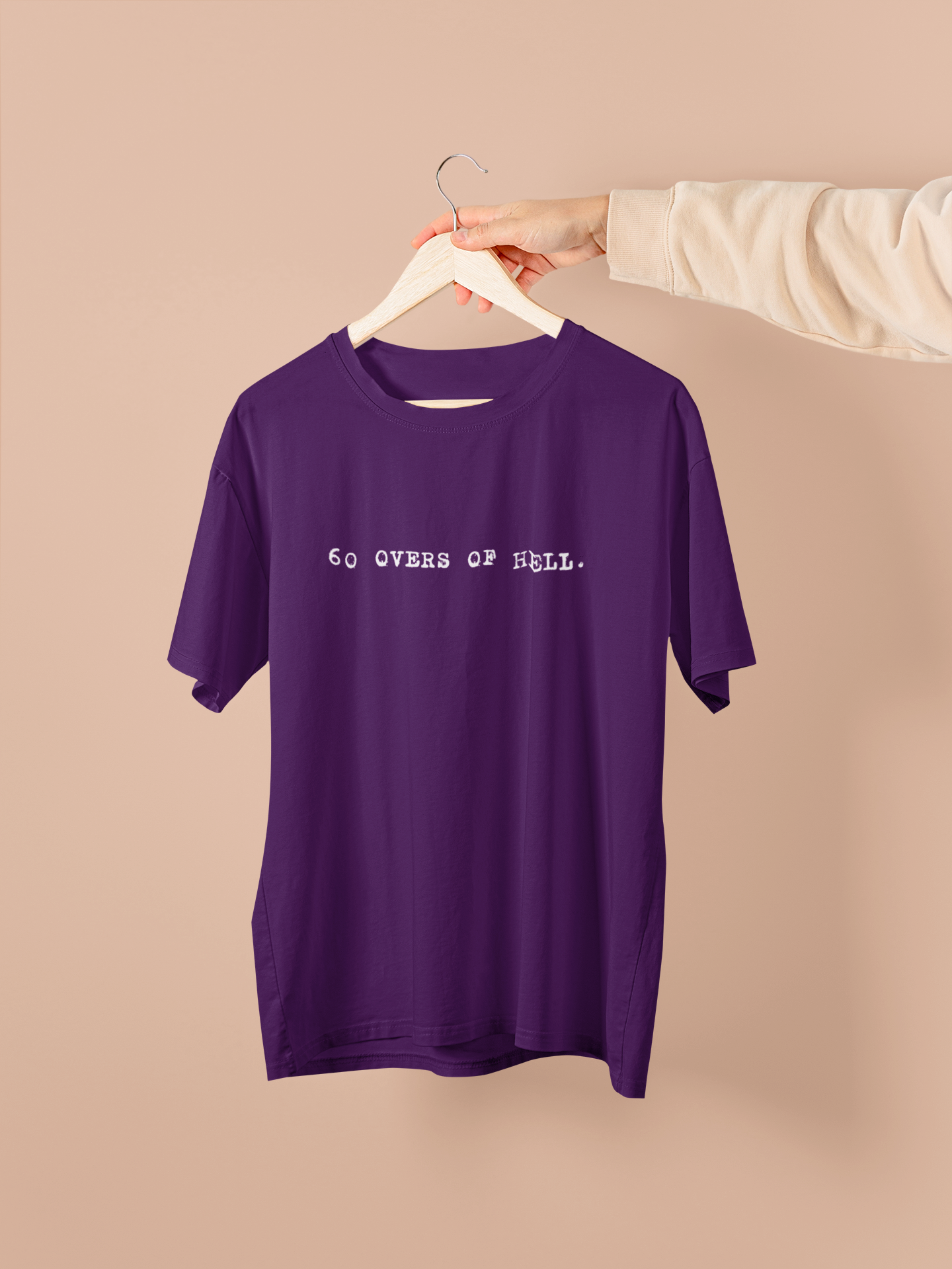 60 Overs of Hell Oversized Unisex T-Shirt