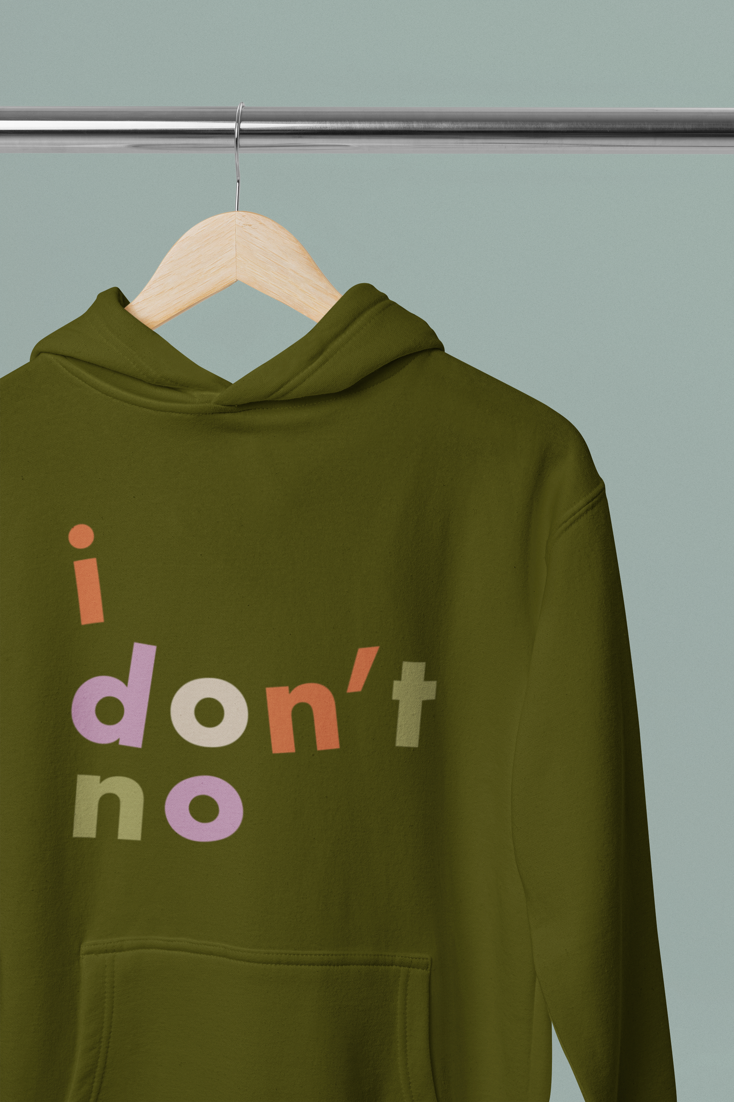 I Don't No Unisex Hoodie
