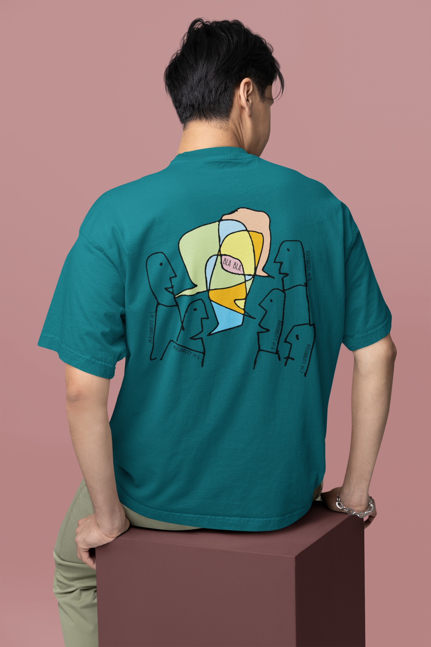 Multi-Personality You Oversized Unisex T-Shirt