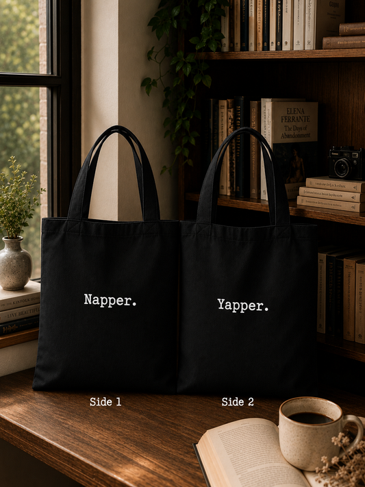 Yapper-Napper Tote Bag