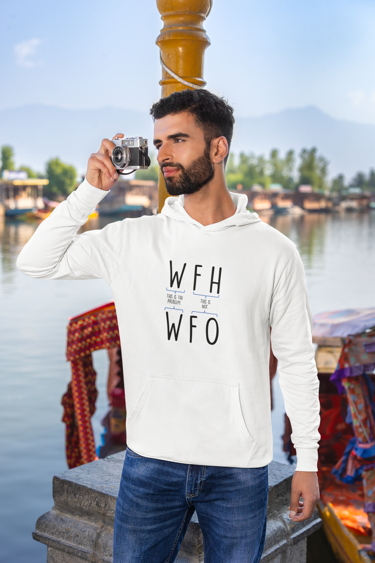WFH-WFO Unisex Hoodie