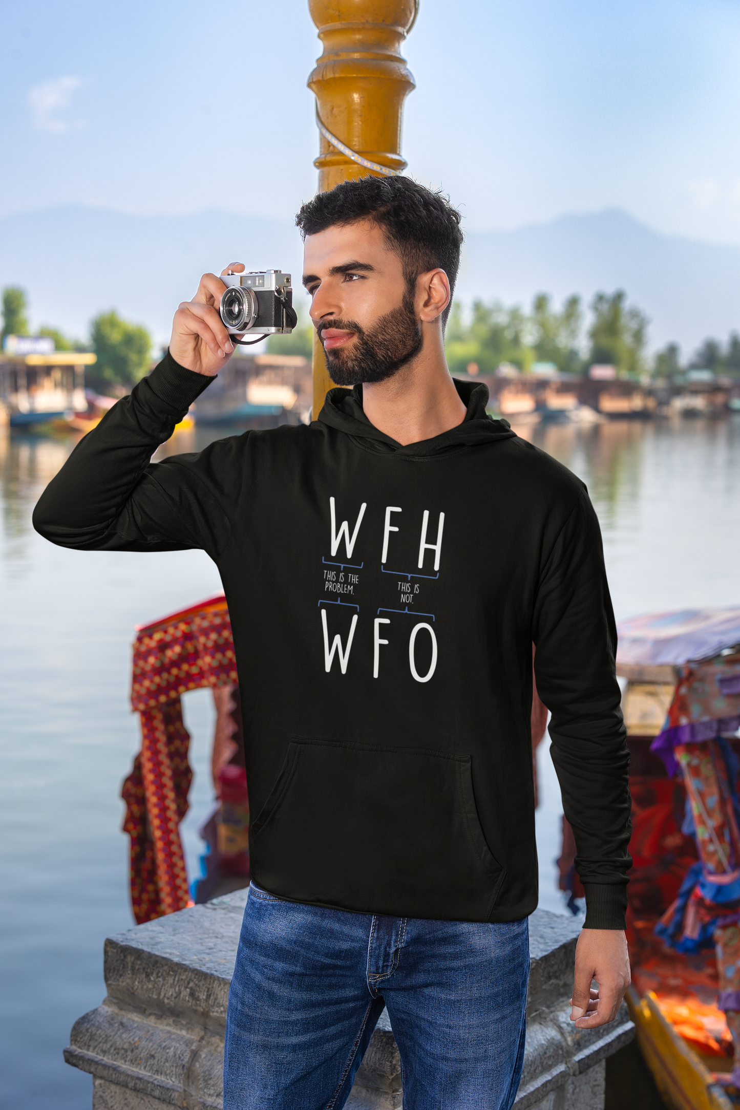 WFH-WFO Unisex Hoodie