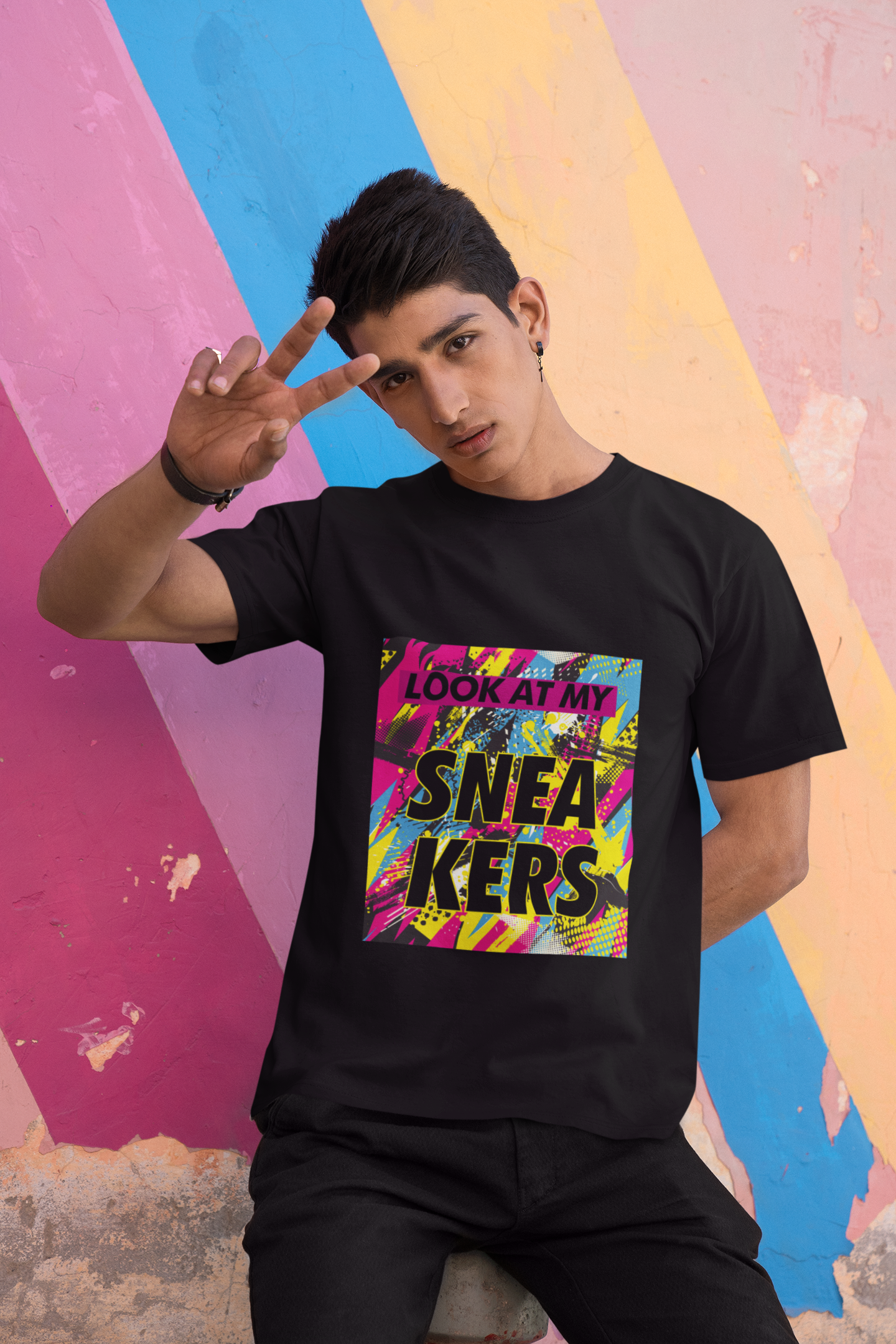 Look at My Sneakers Men's T-Shirt