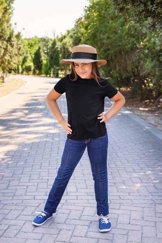 Plain Kids T-Shirt (Girls)
