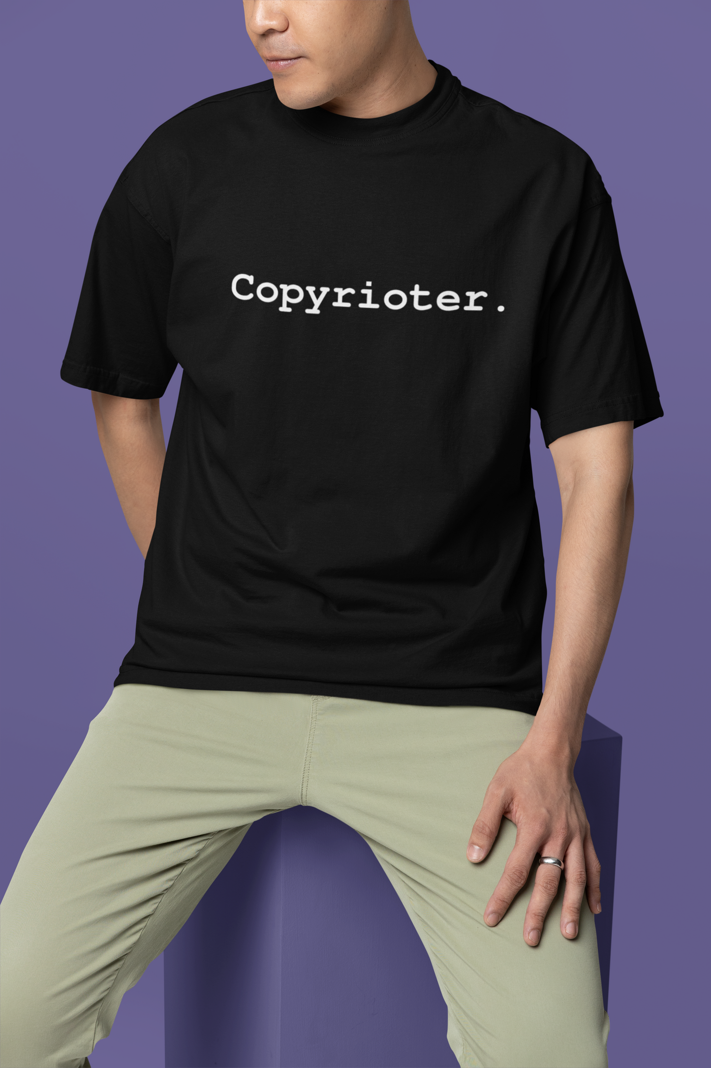 Copyrioter Oversized Unisex T-Shirt