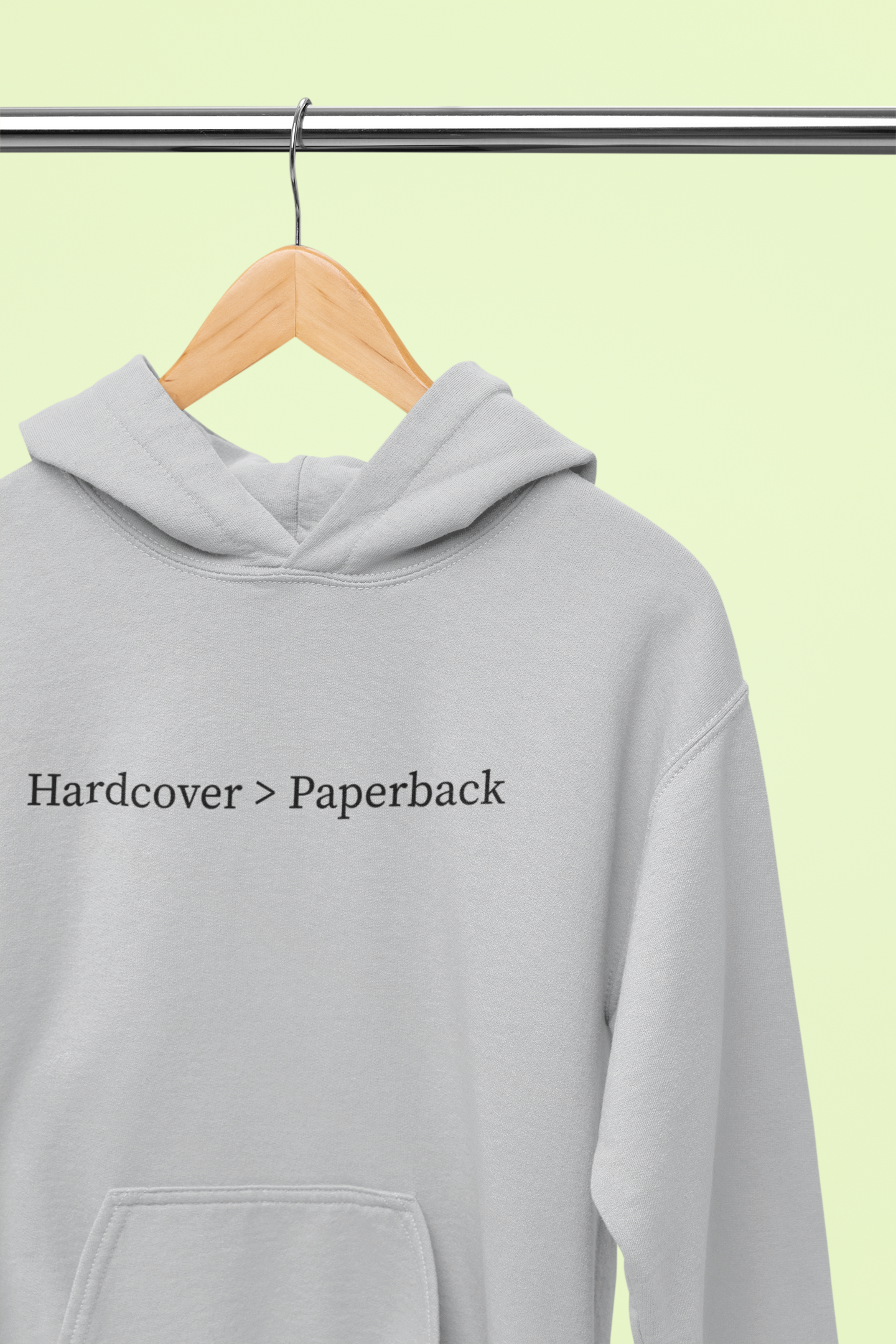 Hardcover vs Paperback Unisex Hoodie