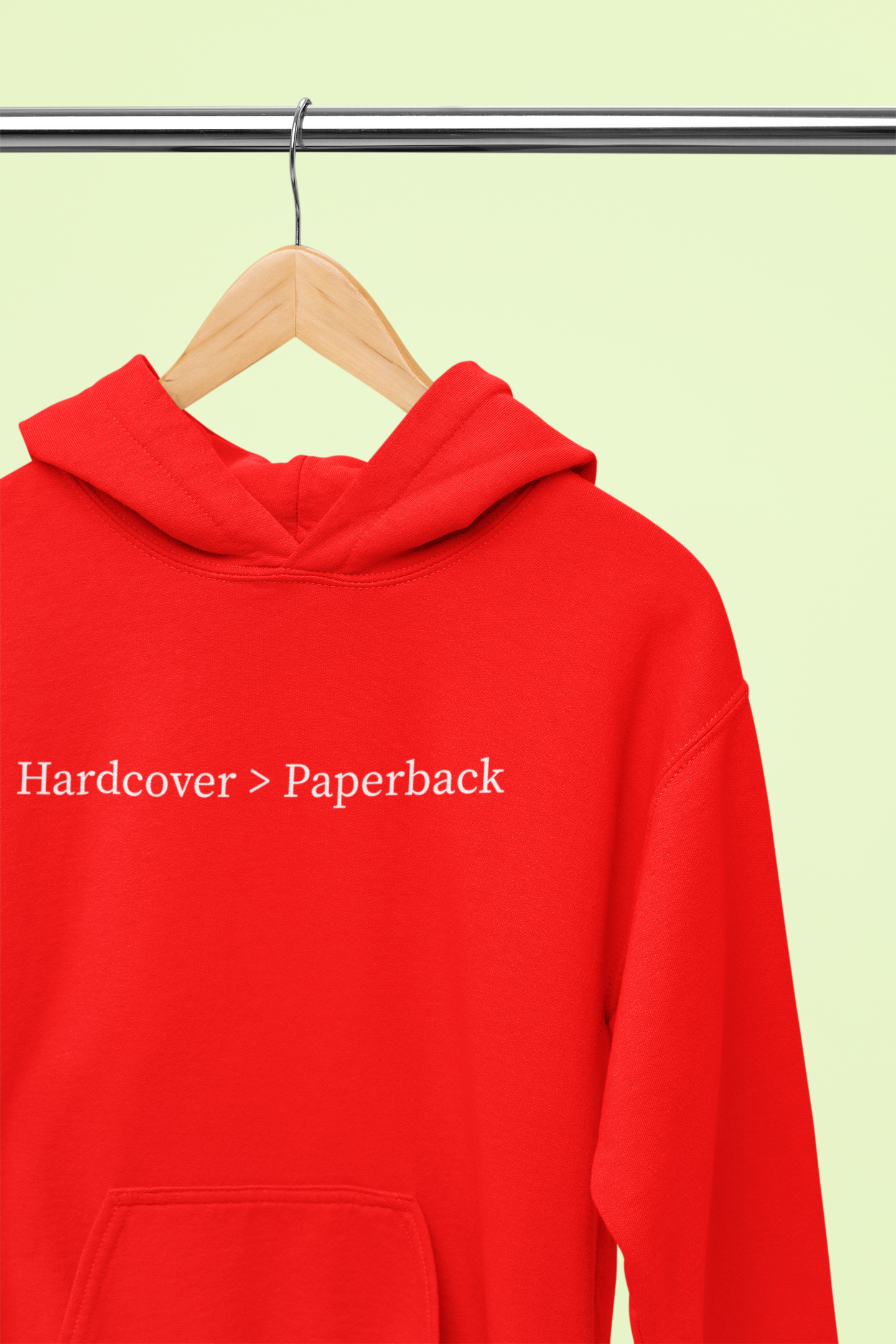 Hardcover vs Paperback Unisex Hoodie