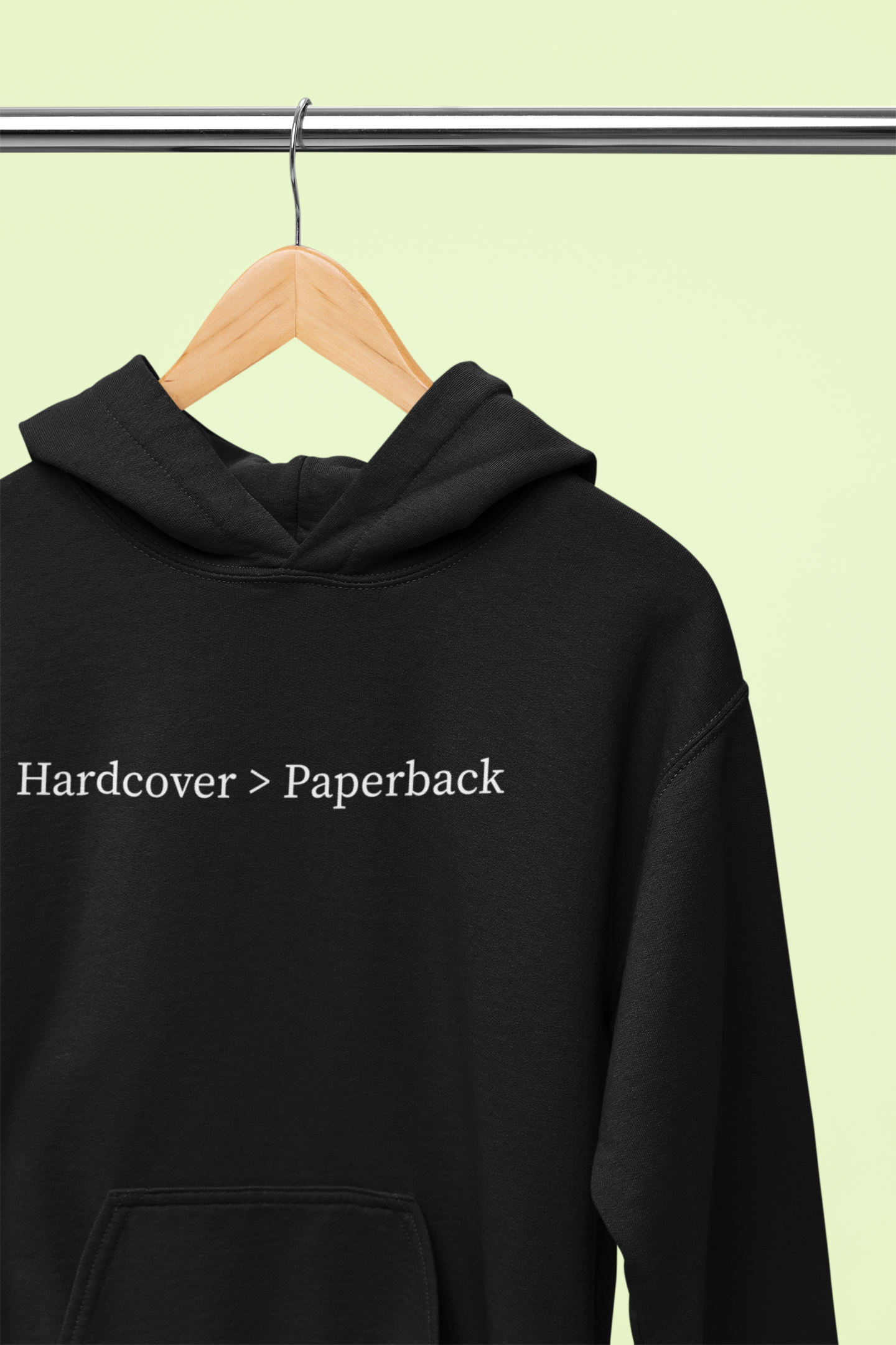 Hardcover vs Paperback Unisex Hoodie