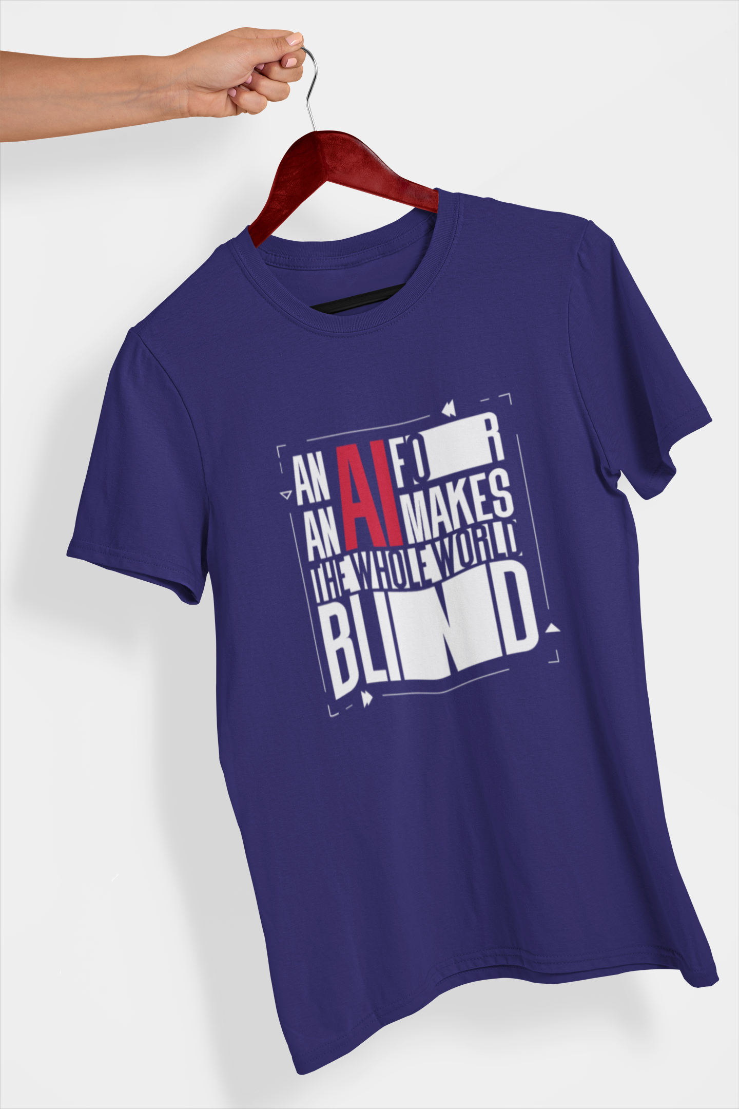 AI for an AI Men's T-Shirt