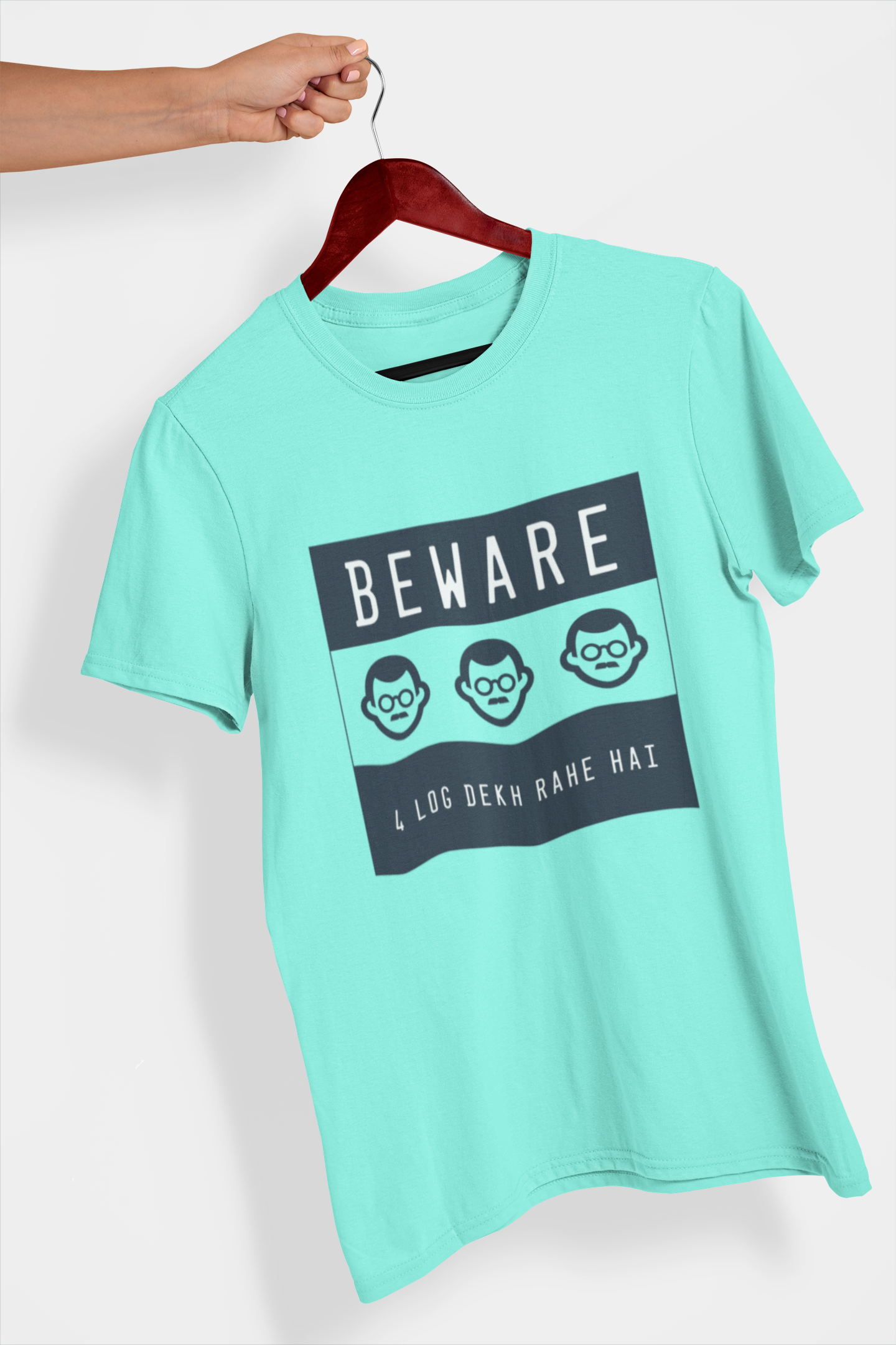 Beware 4 Log Men's T-Shirt