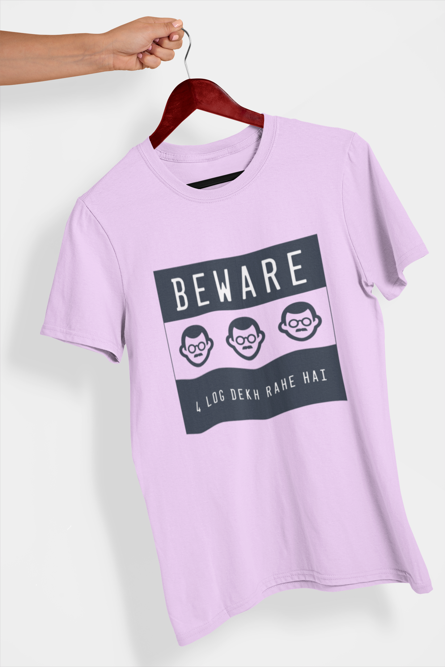Beware 4 Log Men's T-Shirt