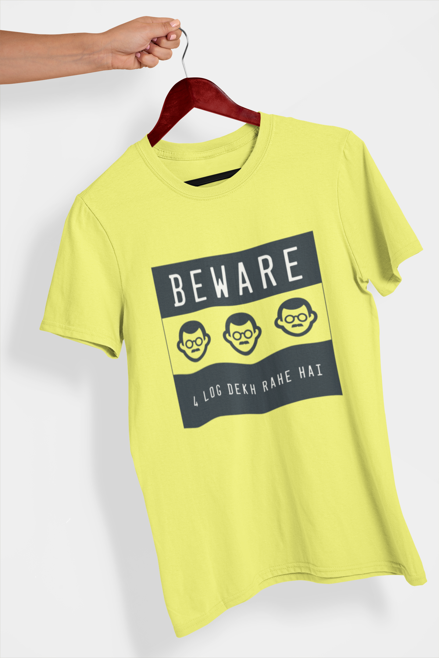 Beware 4 Log Men's T-Shirt