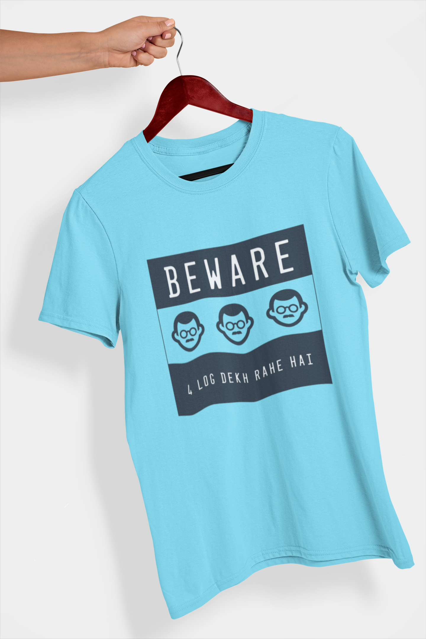 Beware 4 Log Men's T-Shirt