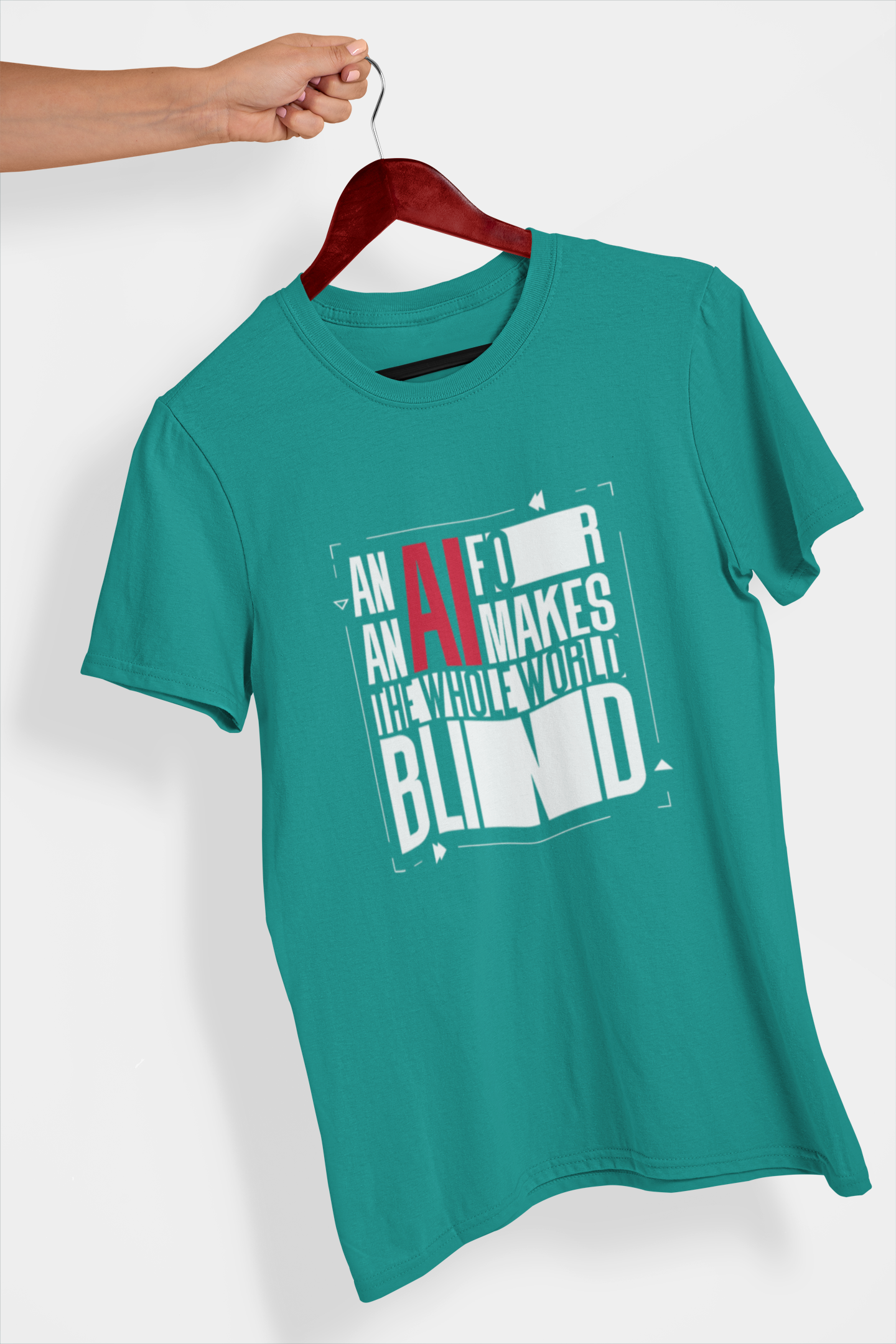 AI for an AI Men's T-Shirt