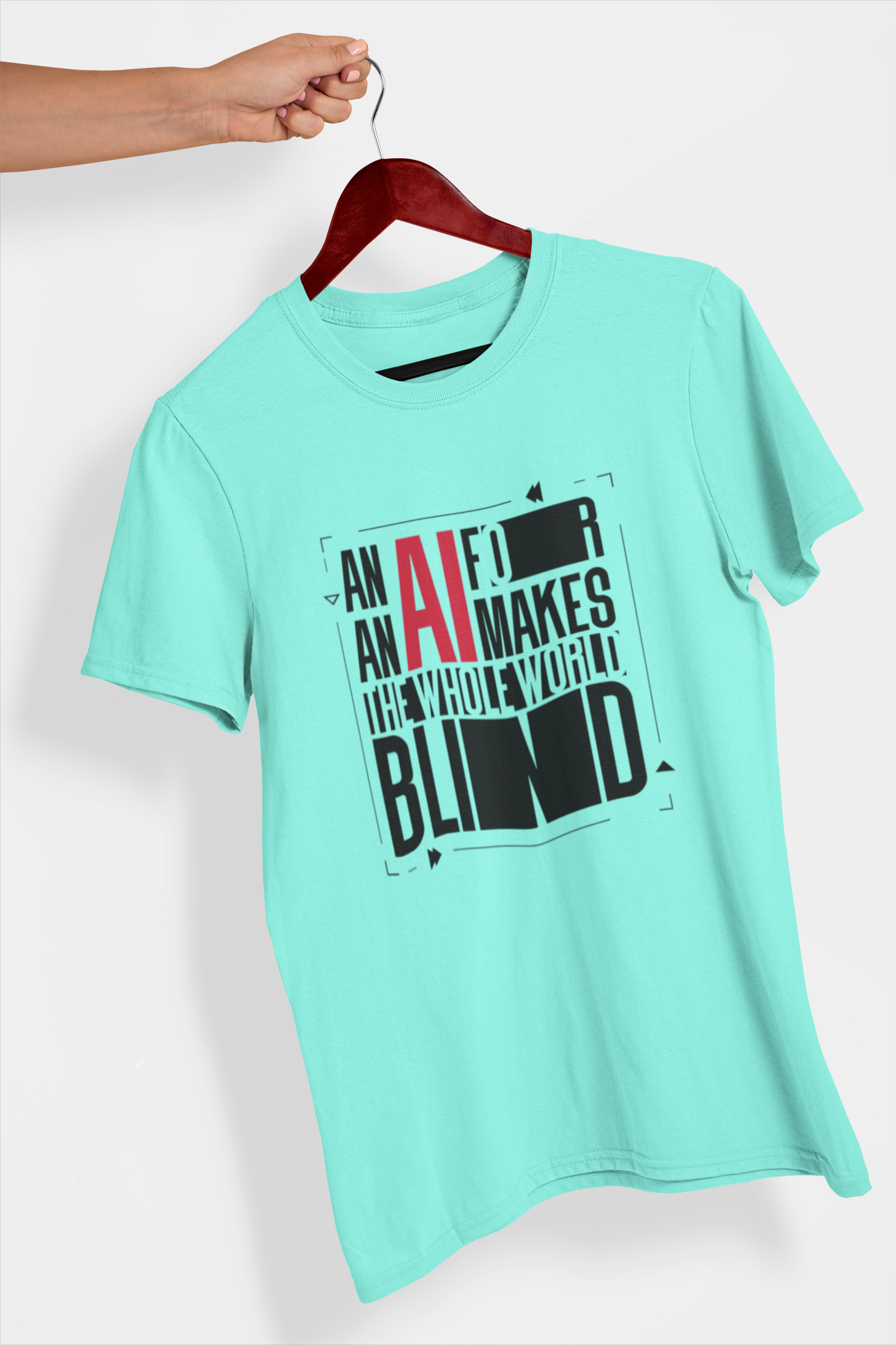 AI for an AI Men's T-Shirt