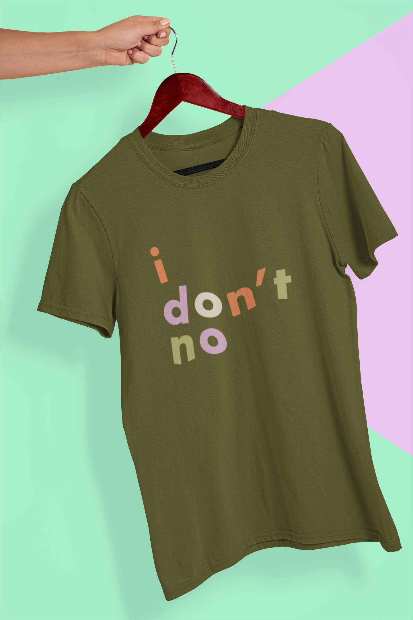 I Don't No Men's T-Shirt