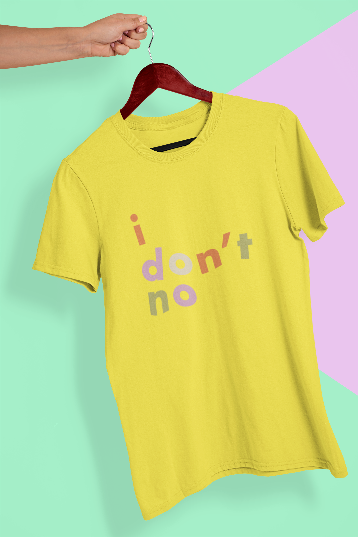 I Don't No Men's T-Shirt