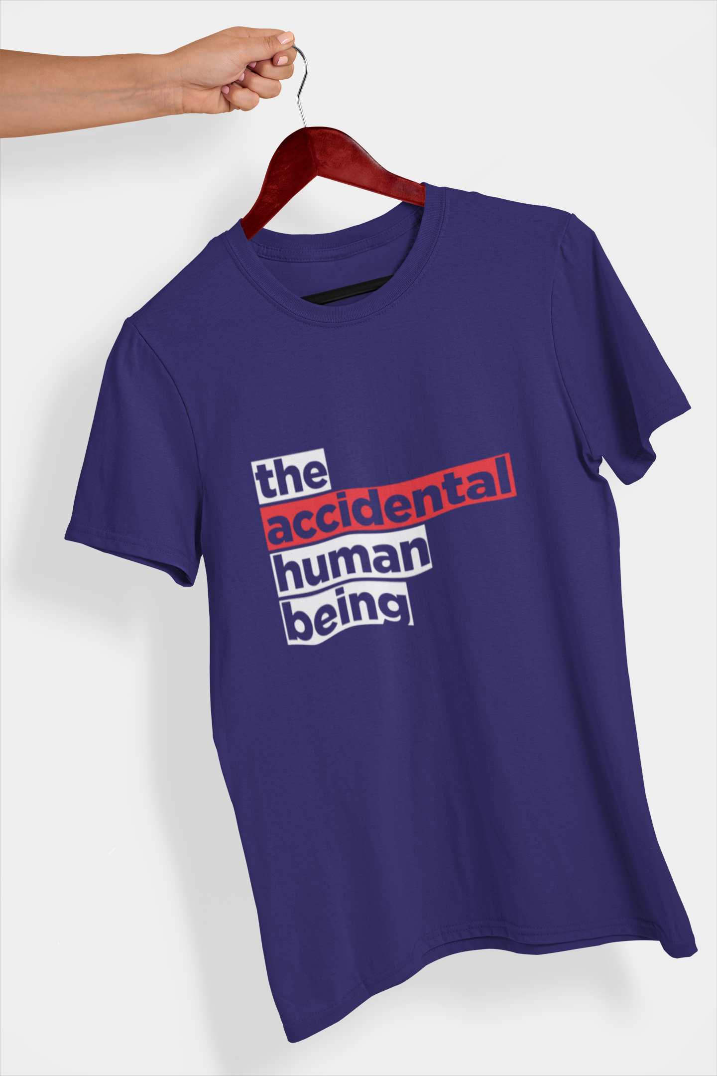 Human top being shirt