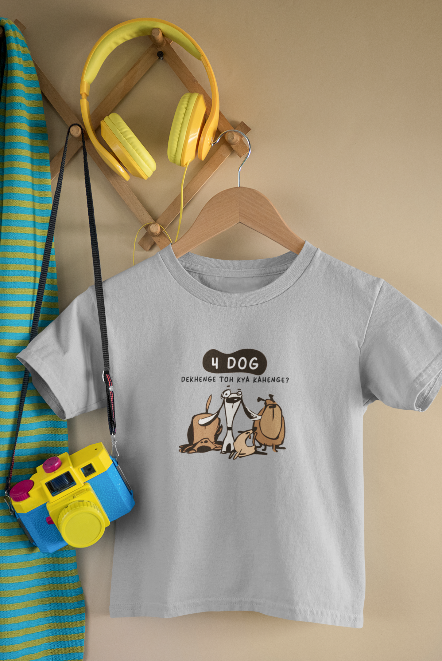 4 Dog Kya Kahenge Toddler T-Shirt (Girls)