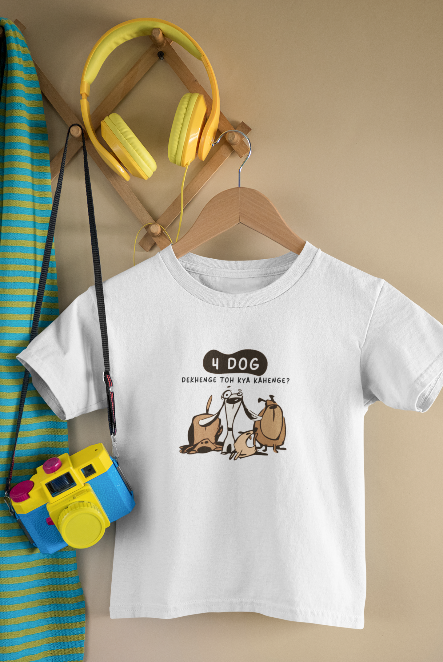 4 Dog Kya Kahenge Toddler T-Shirt (Girls)