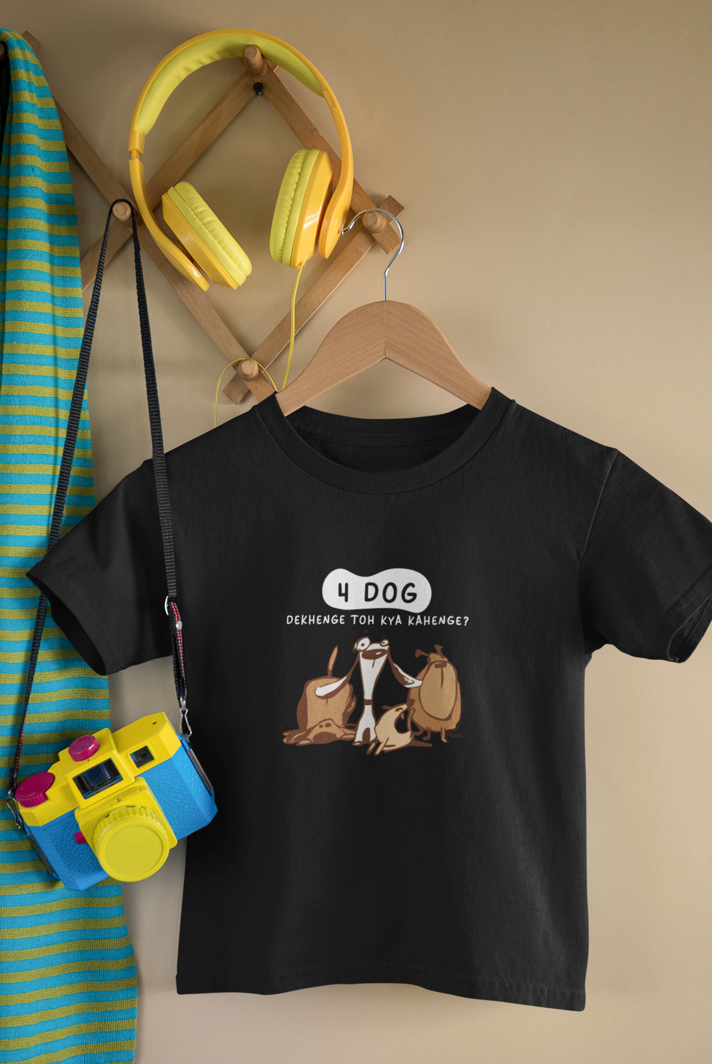 4 Dog Kya Kahenge Toddler T-Shirt (Girls)