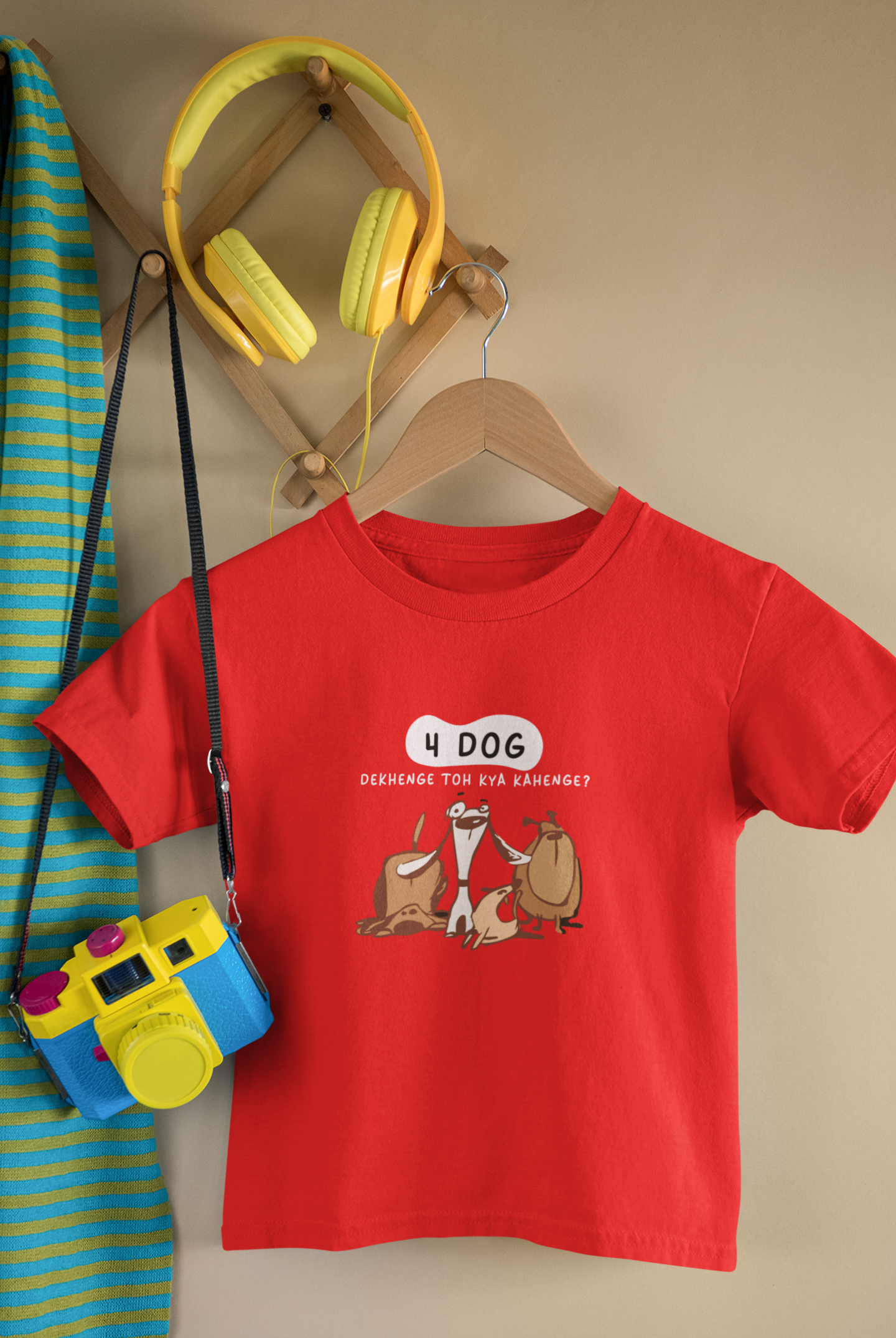 4 Dog Kya Kahenge Toddler T-Shirt (Girls)