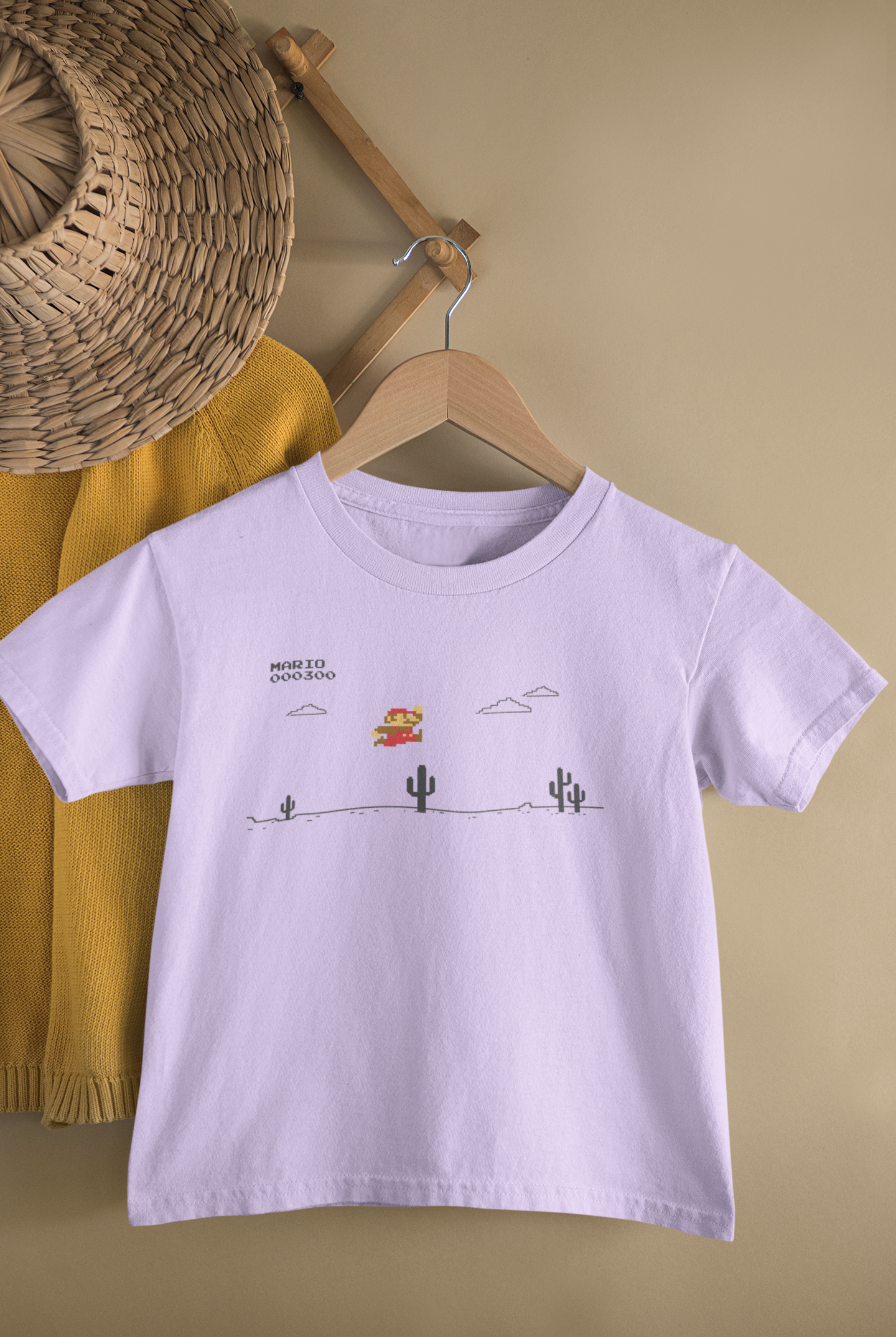 Mario x T-rex Toddler T-Shirt (Boys)