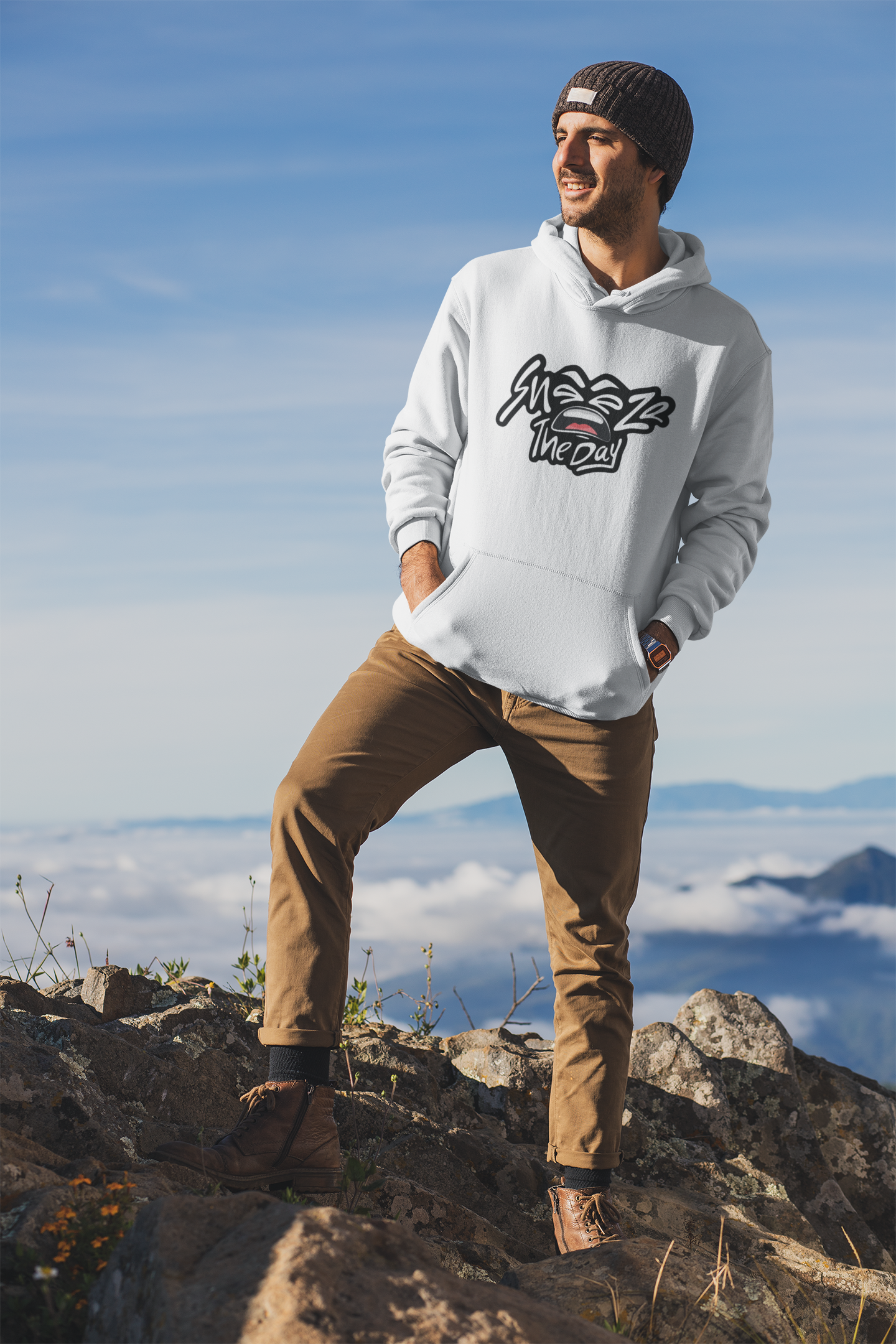 SNEEZE THE DAY Unisex Hoodie