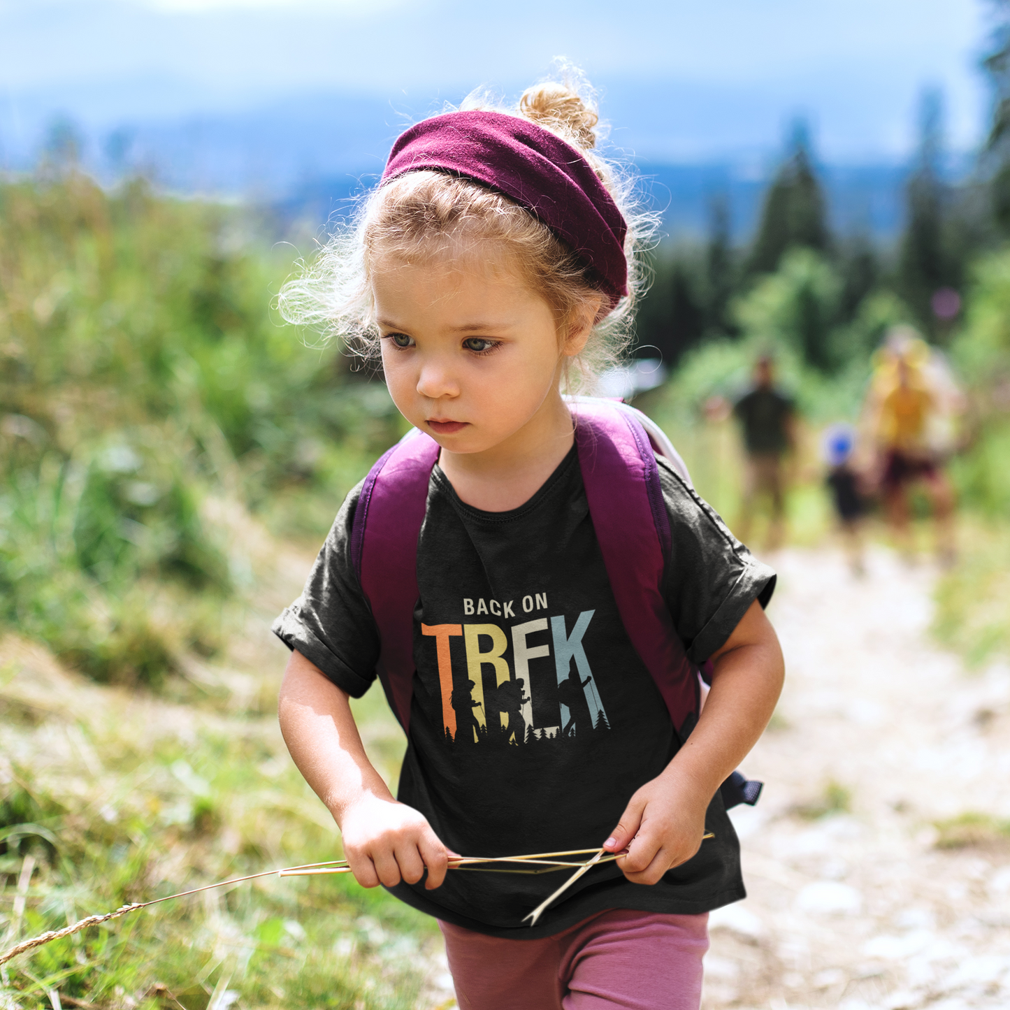 Back on Trek Toddler T-Shirt (Girls)