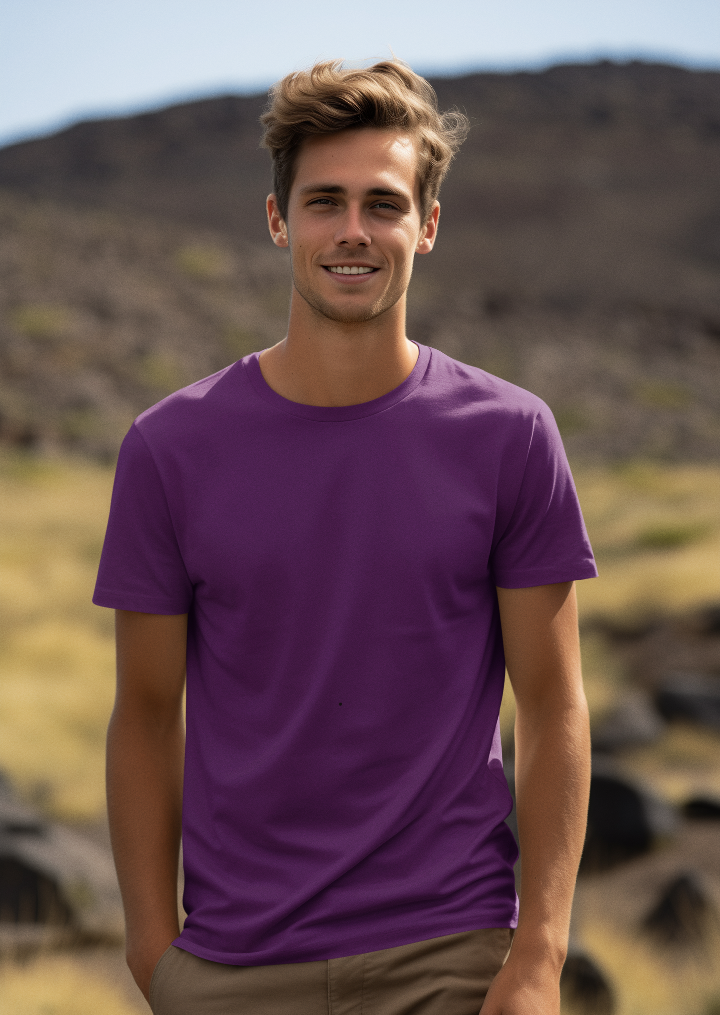 Plain Men's T-Shirt
