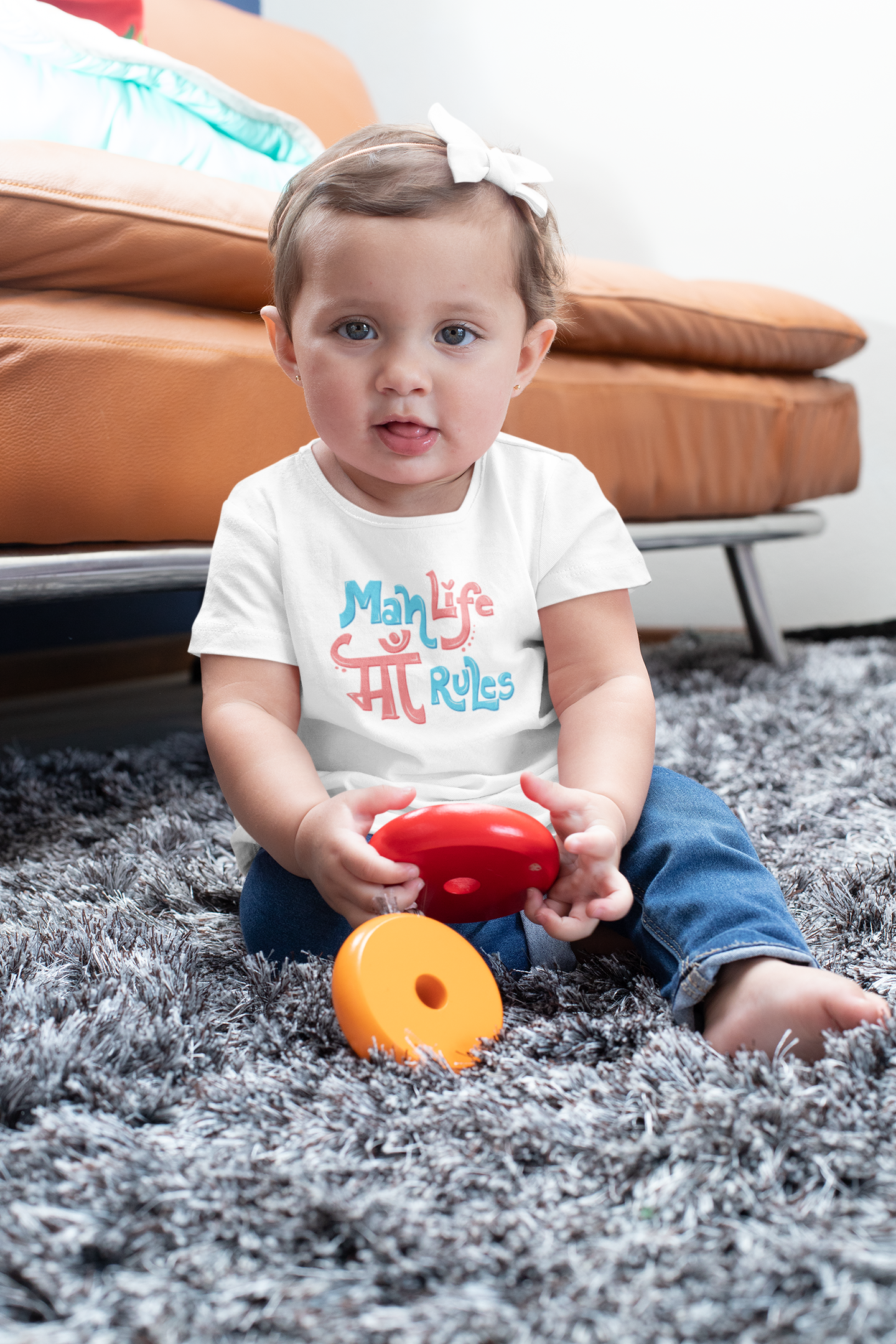 Mah Life Ma Rules Toddler T-Shirt (Girls)