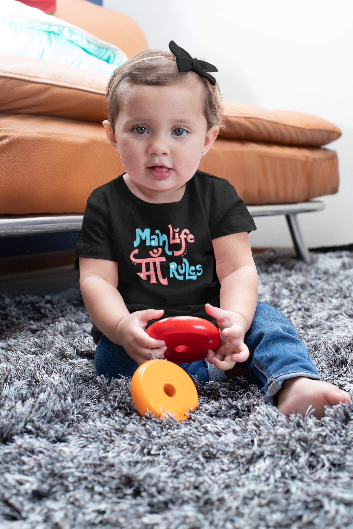 Mah Life Ma Rules Toddler T-Shirt (Girls)