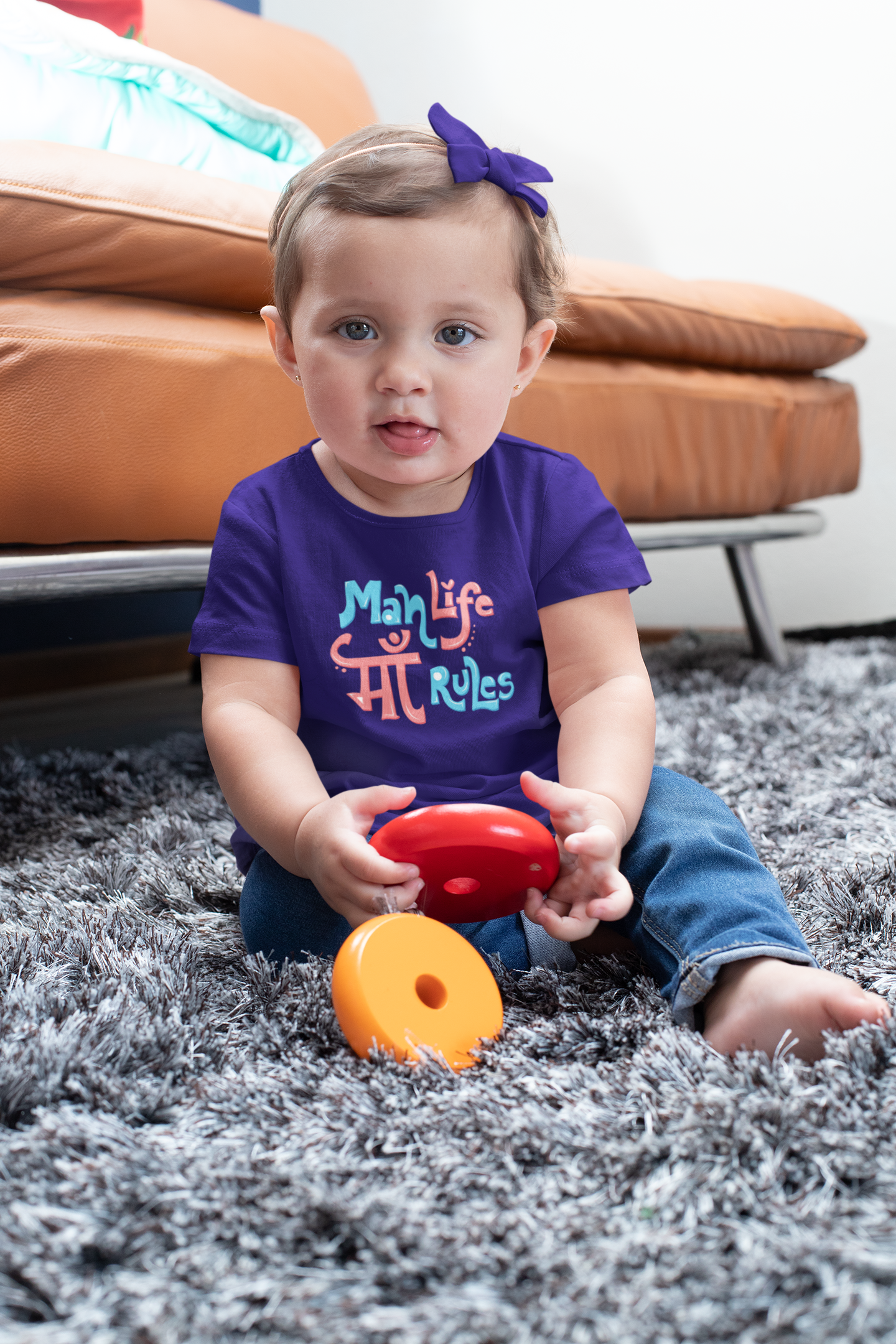 Mah Life Ma Rules Toddler T-Shirt (Girls)