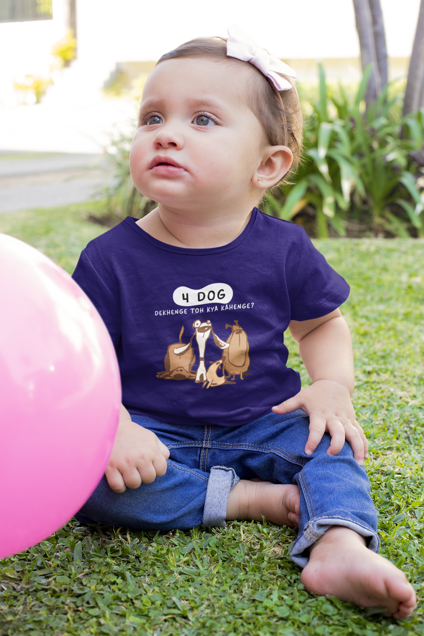 4 Dog Kya Kahenge Toddler T-Shirt (Girls)