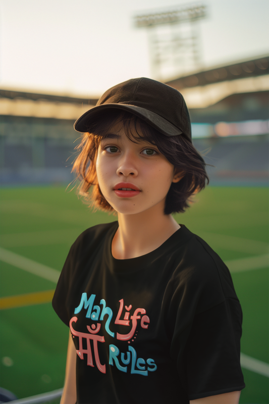 Mah Life Ma Rules Kids T-Shirt (Girls)