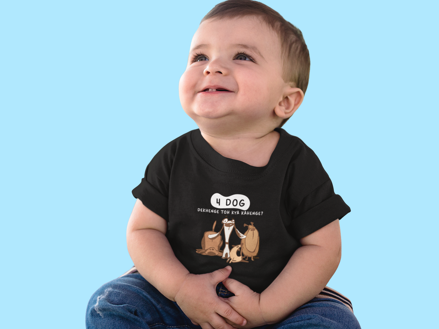 4 Dog Kya Kahenge Toddler T-Shirt (Boys)