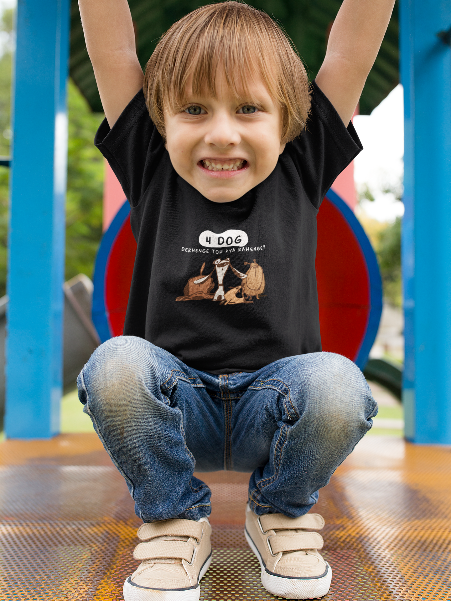 4 Dog Kya Kahenge Toddler T-Shirt (Boys)