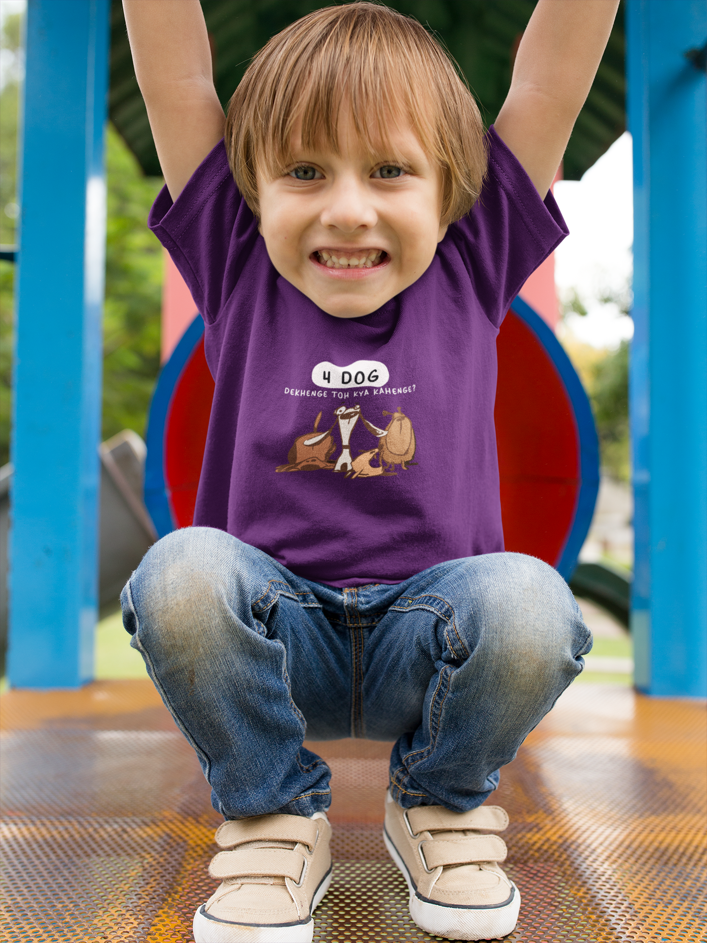4 Dog Kya Kahenge Toddler T-Shirt (Boys)