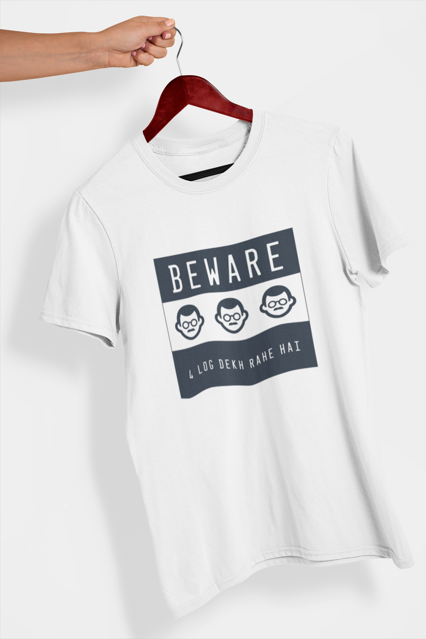 Beware 4 Log Men's T-Shirt