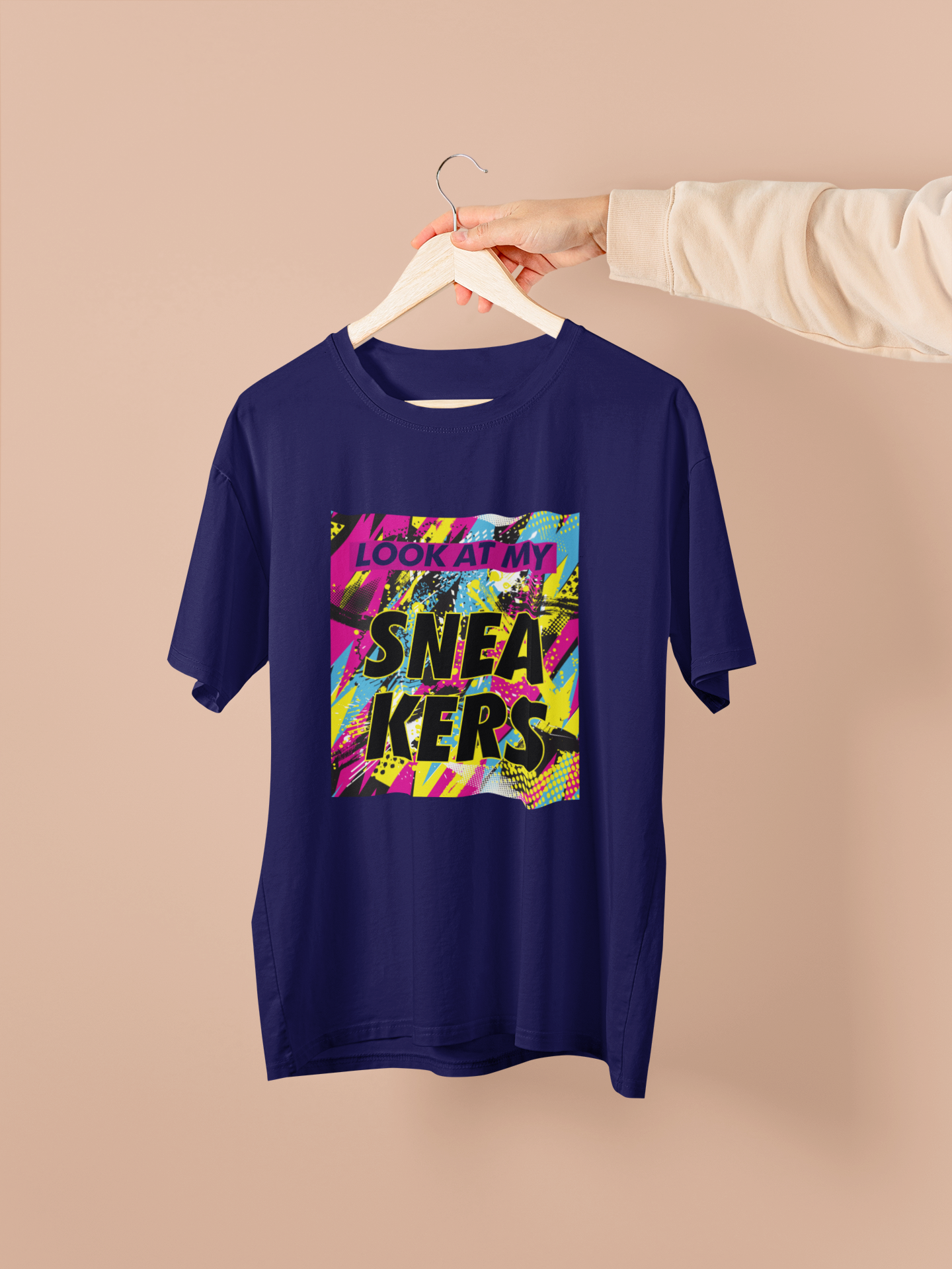 Look at My Sneakers Oversized Unisex T-Shirt